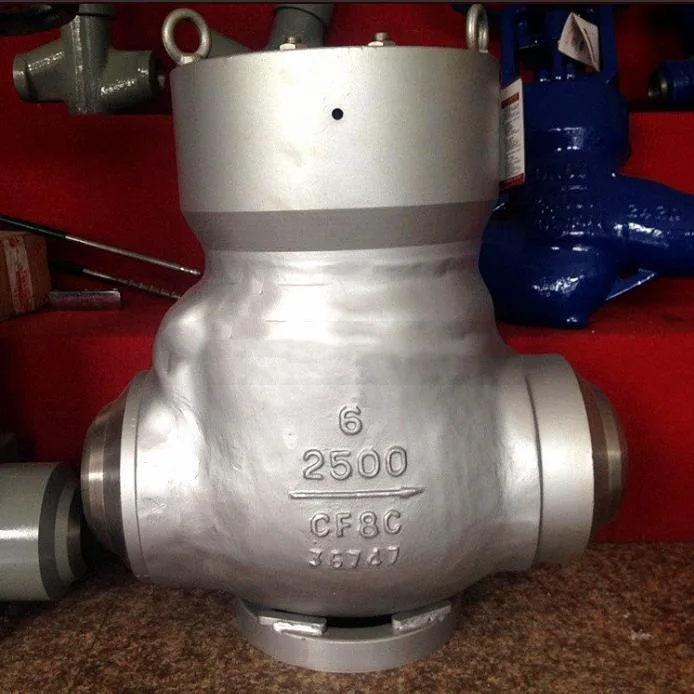 High Pressure Flanged Ends Pressure Seal Bonnet Swing Check Valve