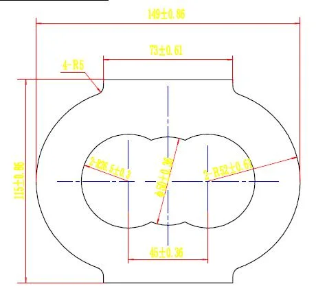 Aluminum Profiles for Hydraulic Gear Pumps