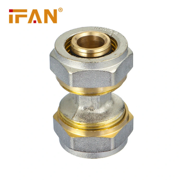 16-32mm Double Color Customized Brass Pex Fitting for Heated Floor Pex Composite Pipe