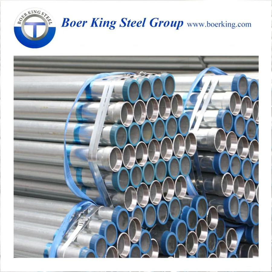 Factory Price 2mm 3mm Galvanized Carbon Steel Welded Tube DN50 DN65 Galvanized Steel Pipe for Scaffolding