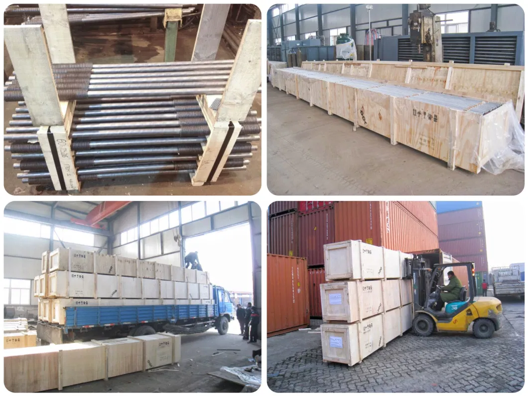 Boiler Heat Exchanger Tube Fin Tube High Frequency Welding Finned Pipe