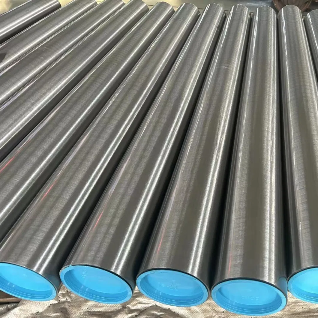 St52 E355 C45e Ck45 E410 E470 20mnv6 SAE1026 SAE1045 Carbon Steel Cold Drawn and Skived and Roller Burnished Seamless Hydraulic Cylinder Tube