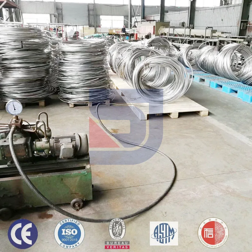 Sales of High Quality Ss Coils Tubes for Air Conditioning