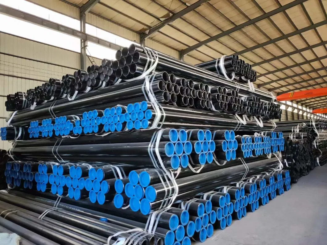 Seamless Steel Pipe API 5L ASTM A106 A53 Grade B Sch40 Sch80 Oil and Gas Pipeline