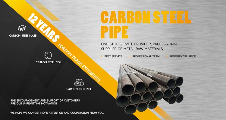 Seamless Large Diameter Q345 Q195 Q215 Q235 Carbon Steel Round Tube Pipe