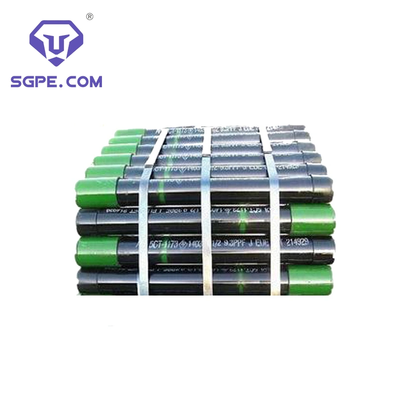 API 5CT Oilfield Casing Pipes Carbon Seamless Steel Pipe Oil Well Tubing Pipe Oil and Gas Well Casing Tube 13cr L80 N80 K55 OCTG Casing Tubing and Drill Pipe