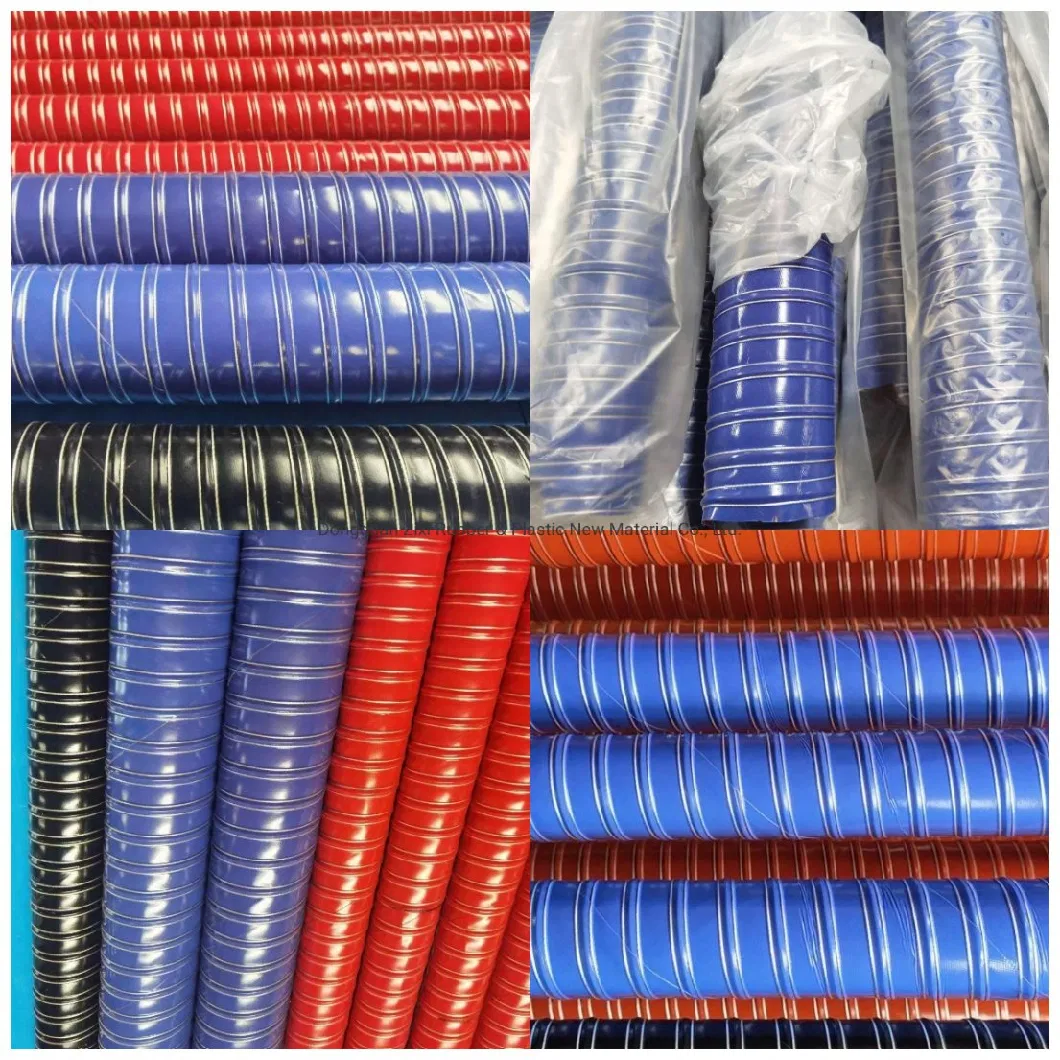 Grey Color High Temperature Resistant Silicone Rubber Pipe