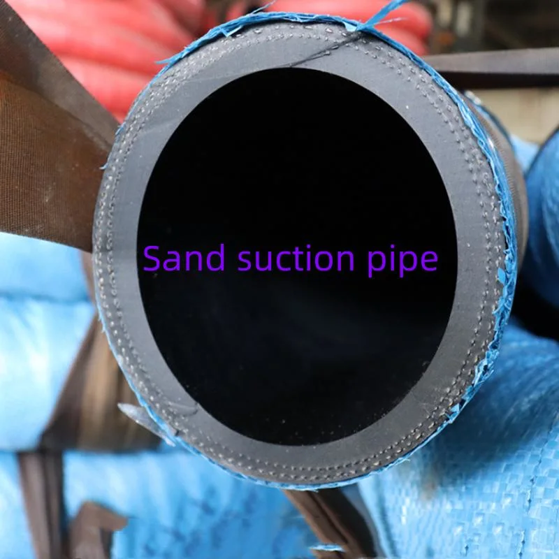 China Manufacture High Temperature Resistant 4&quot;Large Diameter Sand Suction Pipe