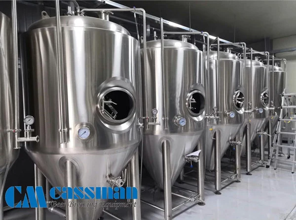 2000L Turnkey Beer Brewing System Beer Plant