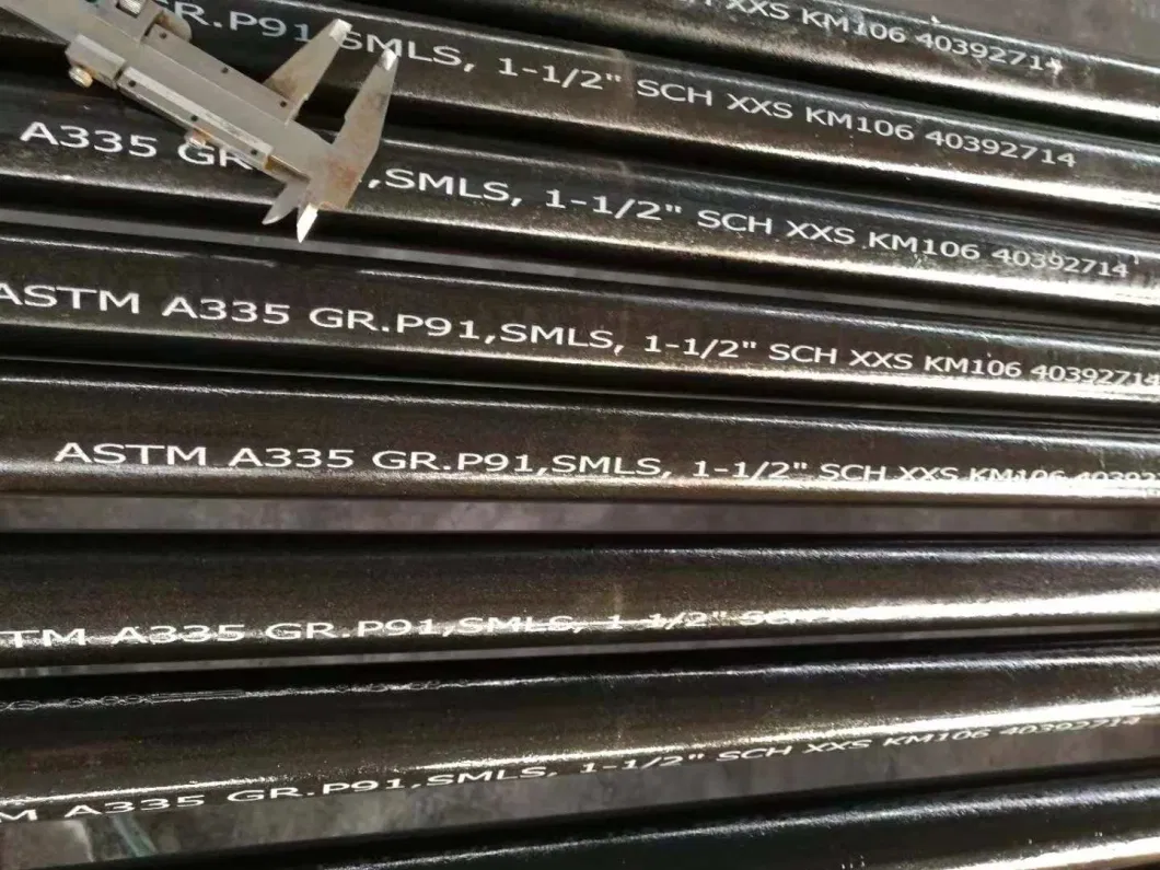 Seamless Alloy Steel ASTM A335 P5 1cr5mo Boiler Pipe