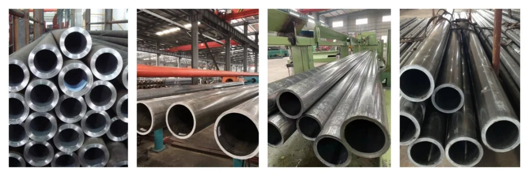 Alloy Carbon Seamless Steel Pipe En10216-2 P195gh, P235gh P265gh Oil Gas Pipeline SSAW Spiral Welded Steel Pipe Cold Drawn