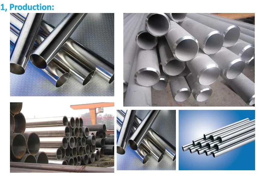 Water, Oil and Gas Steel Pipe Seamless Stainless Steel Pipeline