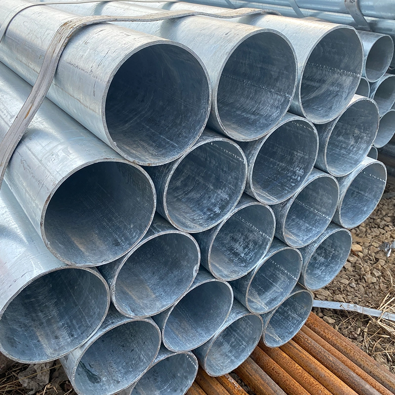 Wholesale of Small Diameter Thick Wall Galvanized Round Pipes, 6&quot; Steel Pipes