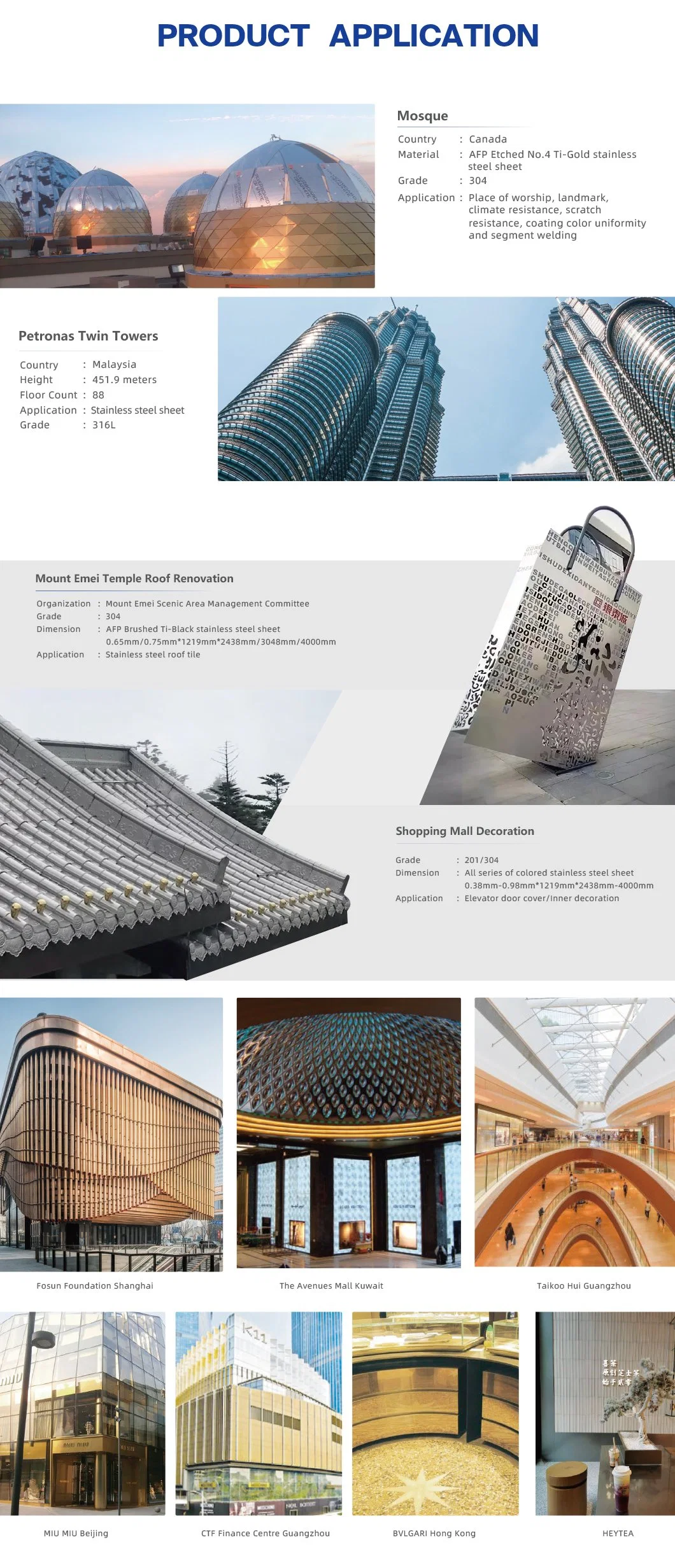 201 304 304L 316 316L 310S 321 904L Seamless Stainless Steel Pipe for Architecture Decoration