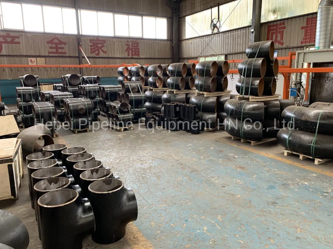 Pipe Fitting Carbon Steel/ Stainless Steel/Alloy Elbow Manufacturer Butt Tee China