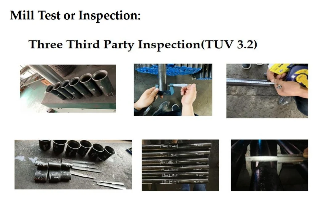 En10216-2 Unalloyed and Alloy Steel Pipes with High Temperature Properties Boiler Tube