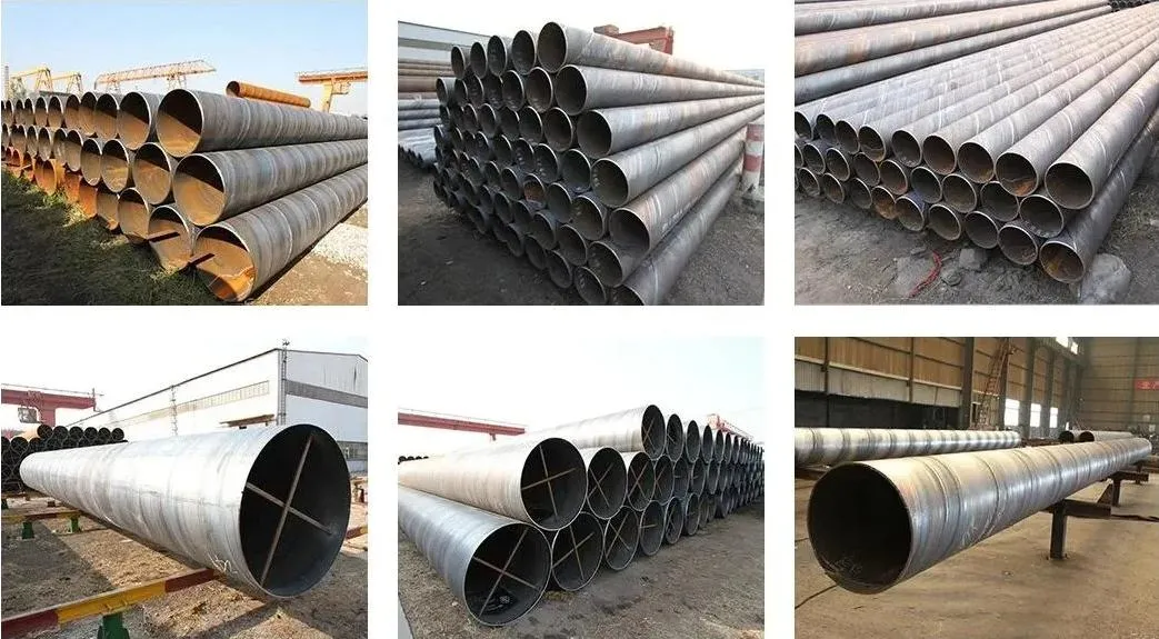 Hot-Expanded Large Diameter Carbon Alloy Steel SSAW Hollow Pipe Helical Welded Tube LSAW Galvanized Spiral Seam Steel Pipe for Pipeline Pipe with Bottom Price