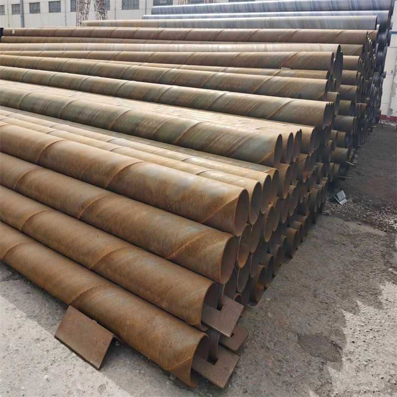 Big Diameter API Gr. B Low Carbon Spiral Steel Pipe