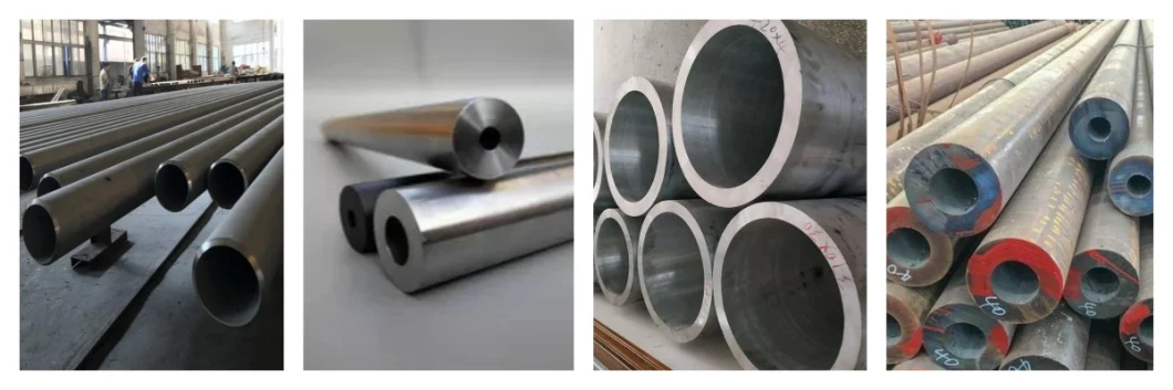 Alloy Carbon Seamless Steel Pipe En10216-2 P195gh, P235gh P265gh Oil Gas Pipeline SSAW Spiral Welded Steel Pipe Cold Drawn