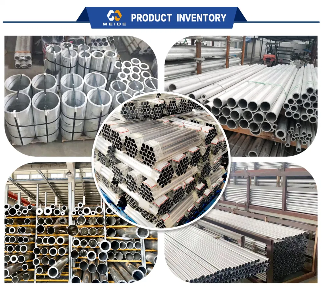 Manufacturers Supply High Quality Aluminum Alloy Tube 5154 5754 5083 5056 6060 6061 6063 6082 7050 7075 Agricultural/Electromechanical/Household Aluminum Pipe