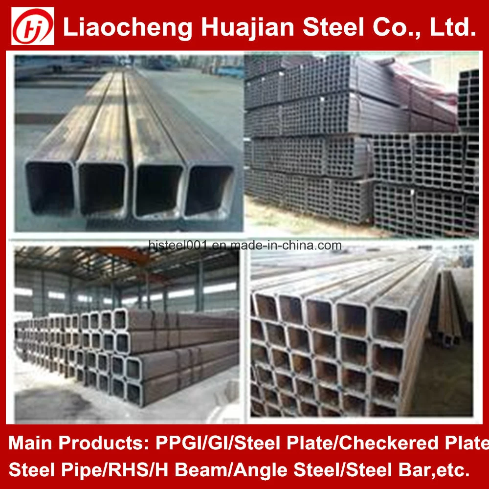 Chinese Galvanized Rectangular Tube for Buildings Materials