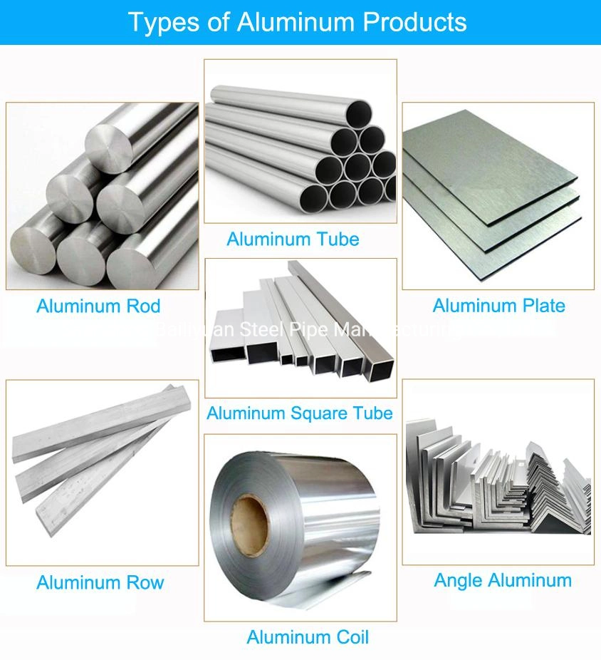 5083 6061 6063 Industrial Rectangular Anodized Extruded Alloy Price Square Aluminum Pipes