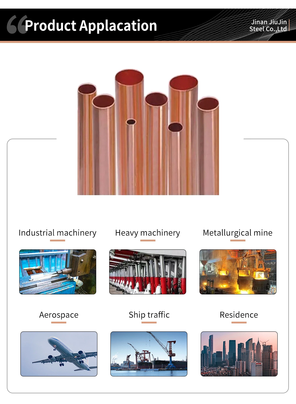 High Quality 1/2&prime;&prime; 3/8&prime;&prime; 3/16&prime;&prime; Copper Pipe From China Manufacturer