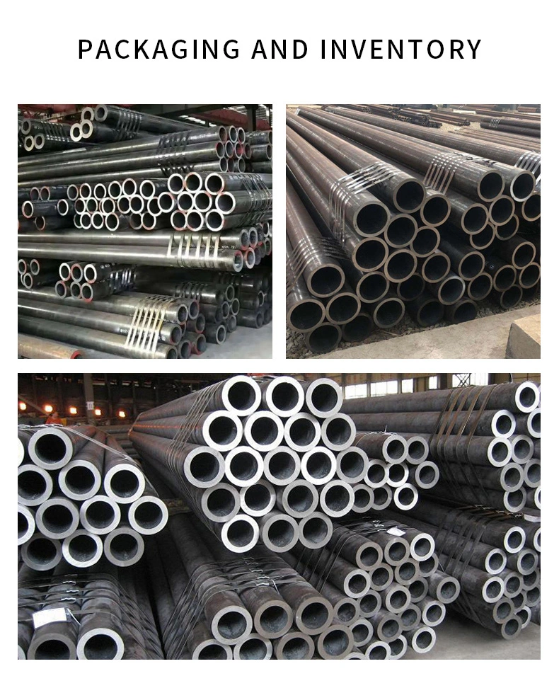 A36 Carbon Steel Pipe Cold Rolled Finish Rolled Precision Steel Pipe Tube Seamless Tube