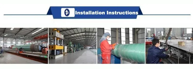 API 15hr 15lr Gre High-Pressure Fiberglass Pipe for Petroleum