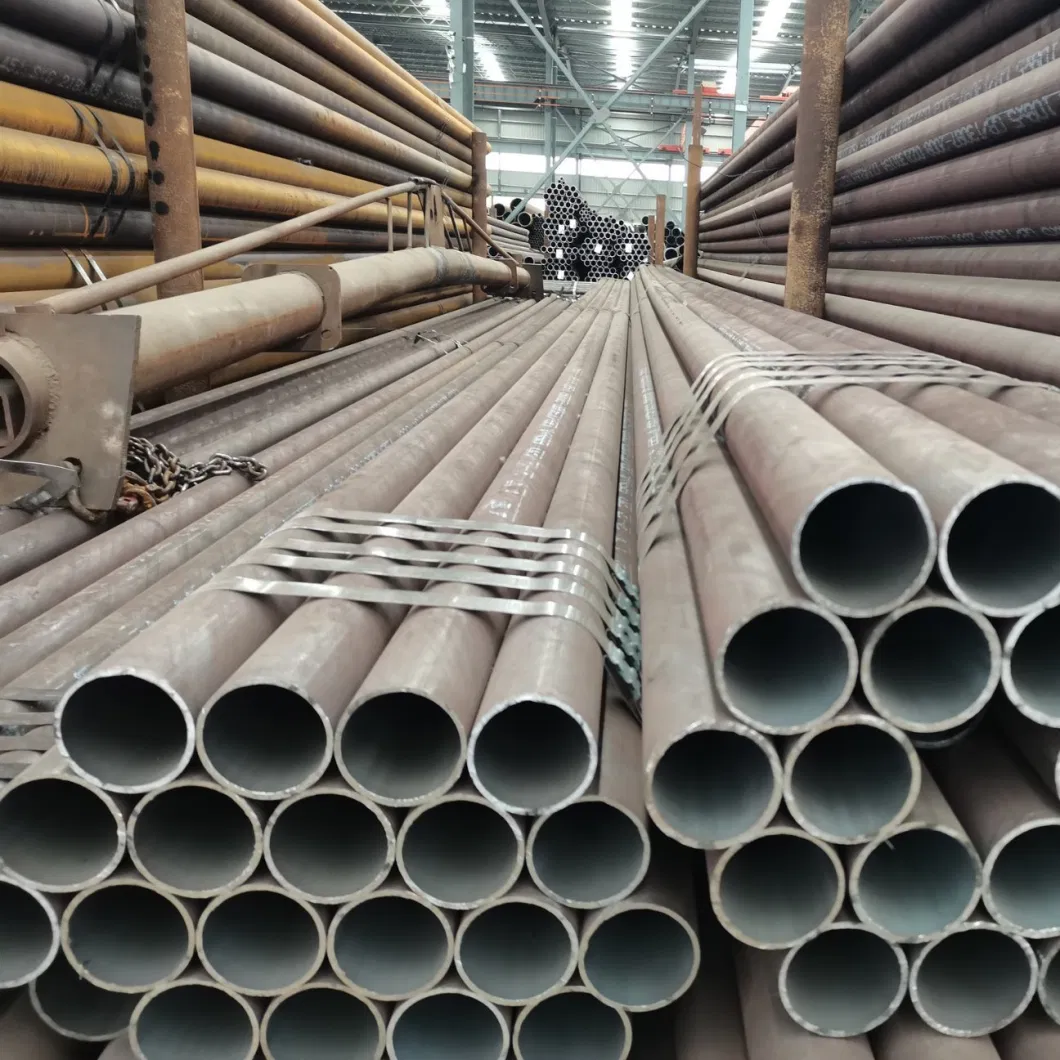 ASTM GB JIS A36 A53 A192 Q235 Q235B 1045 4130 Sch40 10mm 60mm Carbon Steel Construction Pipe for Oil and Gas Pipeline Construction