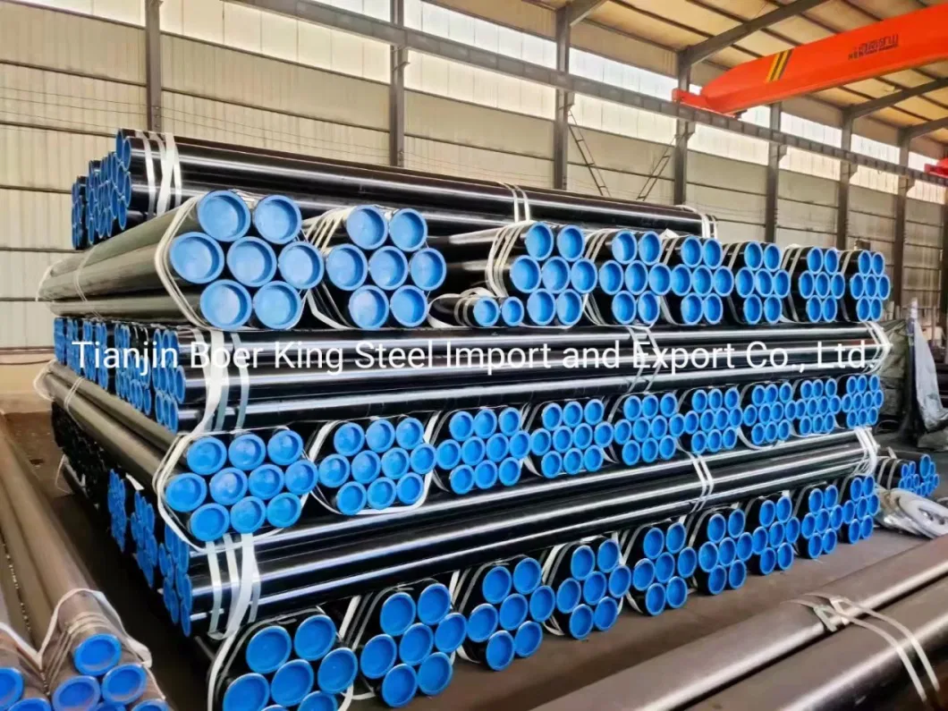 High Quality Ms CS A106 A53 API5l Gr. B A179 A192 St52 Carbon Seamless Steel Pipe for Oil and Gas