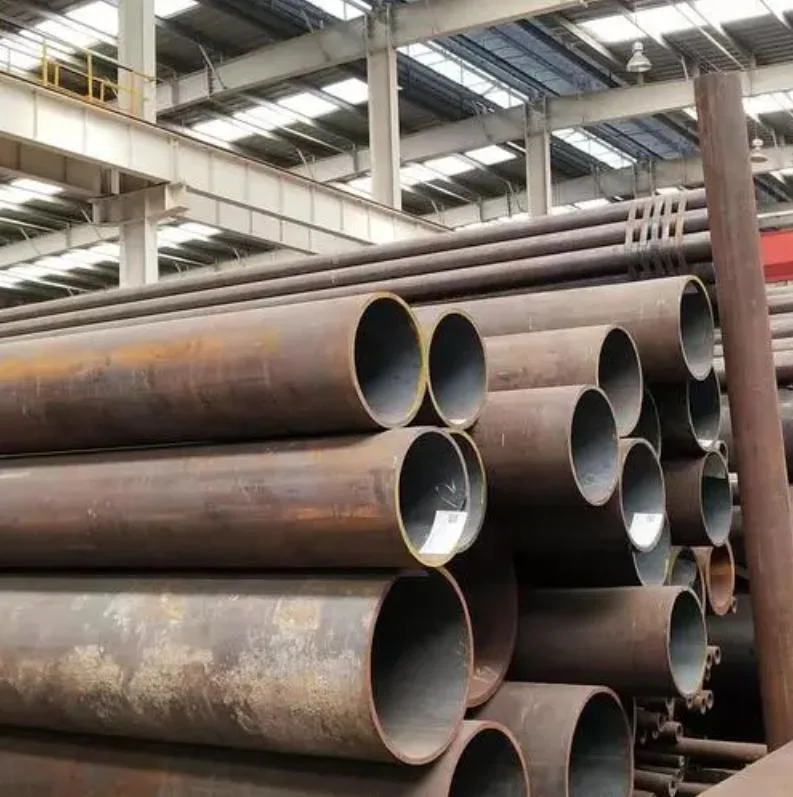 Seamless Carbon Steel Pipe A106b American Standard Seamless Steel Pipe 12cr1movg High-Pressure Boiler Pipe High-Temperature Cutting Retail