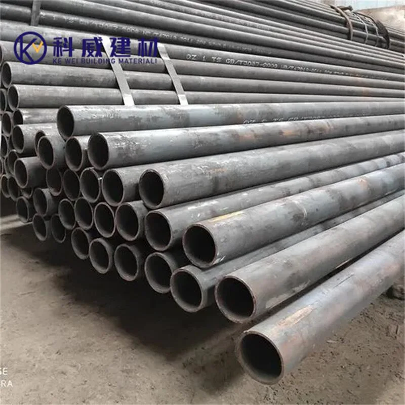 Steel Pipe Manufacturer ASTM A53 A106 Q195 Q235B 1045 Round Hot Rolled Steel Pipe Welded or Seamless Mild Carbon Steel Pipe API 5L Sch40 Oil and Gas Pipeline