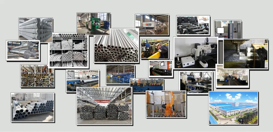 Manufacturers Supply High Quality Aluminum Alloy Tube 5154 5754 5083 5056 6060 6061 6063 6082 7050 7075 Agricultural/Electromechanical/Household Aluminum Pipe