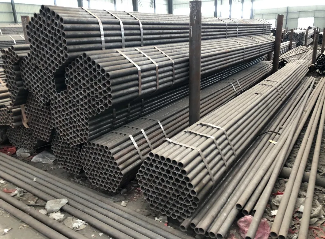 Seamless Carbon Steel Pipe A106b American Standard Seamless Steel Pipe 12cr1movg High-Pressure Boiler Pipe High-Temperature Cutting Retail