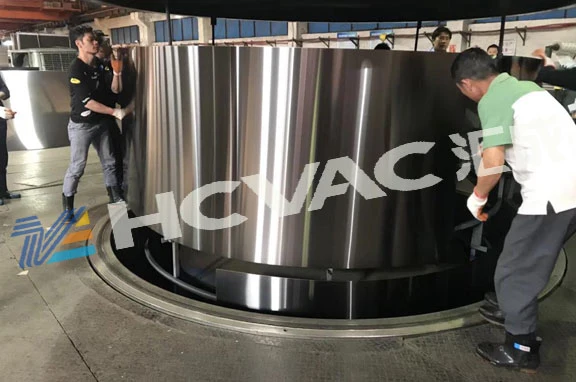 Hcvac Stainless Steel Furniture PVD Coating Machine / PVD Chrome Plating Plant