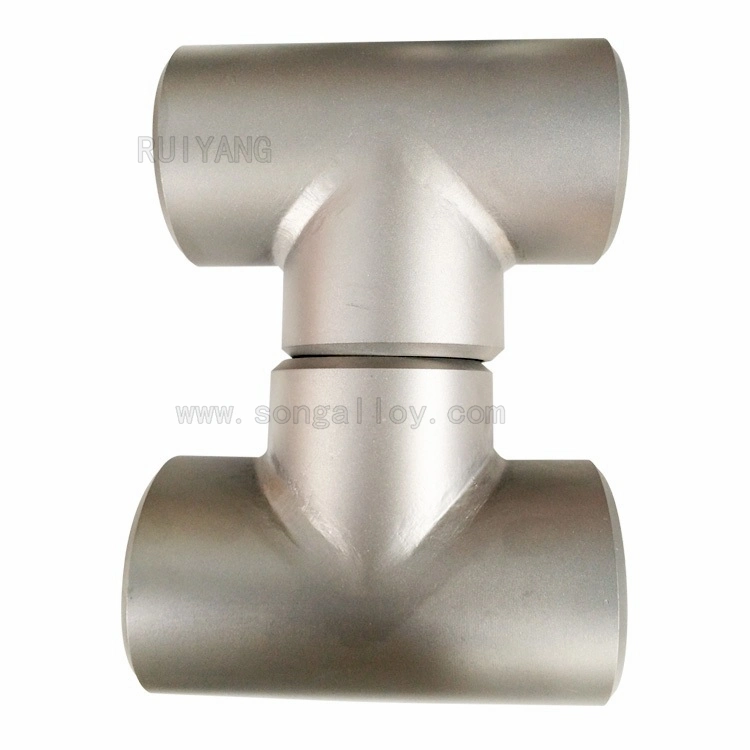 Titanium Alloy Butt Welding Pipe Fitting Tees B363 (WPT1, WPT2, WPT3, WPT7)