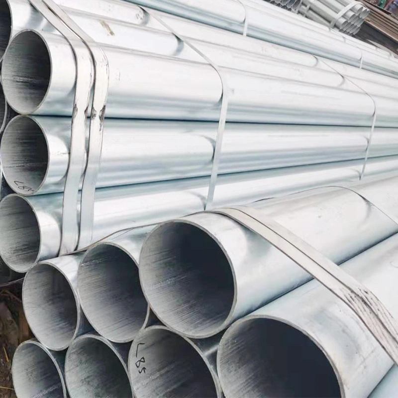 Wholesale of Small Diameter Thick Wall Galvanized Round Pipes, 6&quot; Steel Pipes