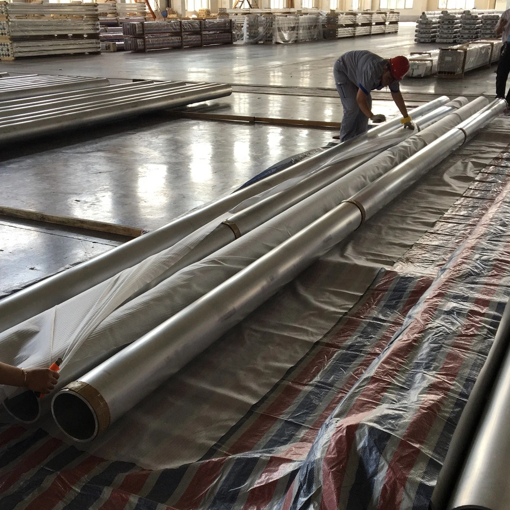 12 Inch Diameter Aluminum Alloy Steel Pipe 6 Meters Length Al Tube