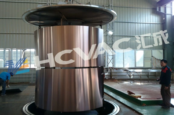 Hcvac Stainless Steel Furniture Titanium Golden PVD Coating Machine PVD Plant