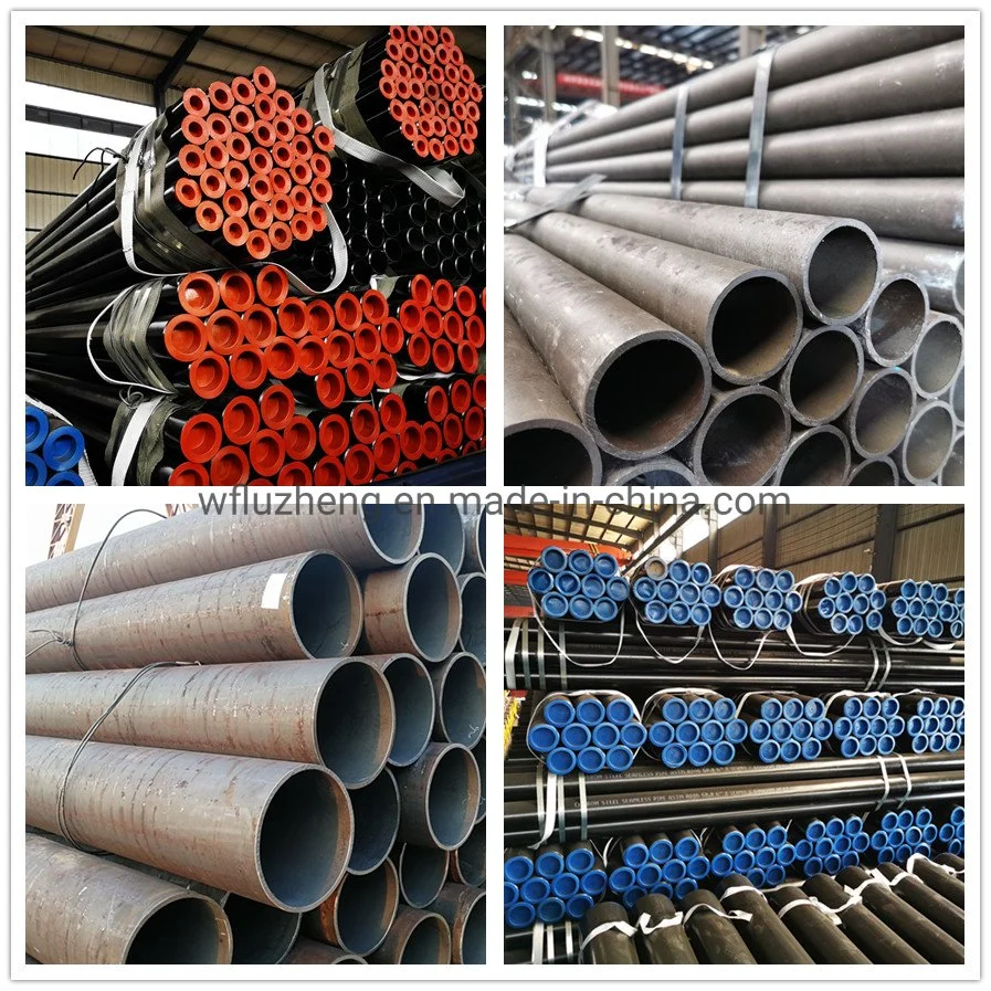 China Factory API 5L B Line Pipe Sch20 40, API 5L Grb X65 X70 X52 Hot Rolled Seamless Steel Pipe DN450 DN500 DN350 DN300 DN200