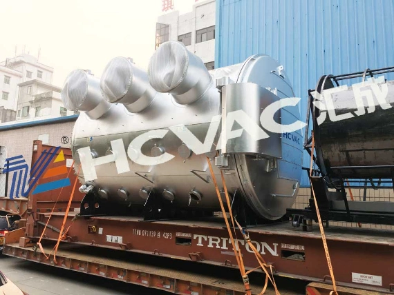 Hcvac Golden Stainless Steel Pipe/Tube/Furniture PVD Coating Machine Plant