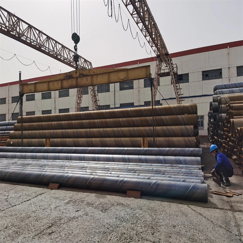 Big Diameter API Gr. B Low Carbon Spiral Steel Pipe