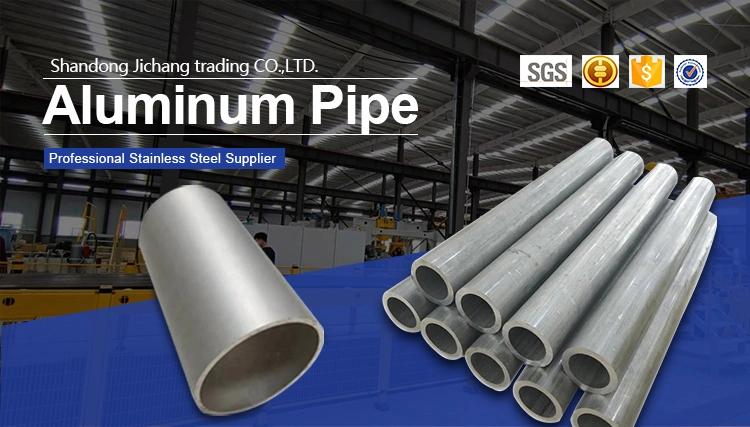 12 Inch Diameter Aluminum Alloy Steel Pipe 6 Meters Length Al Tube