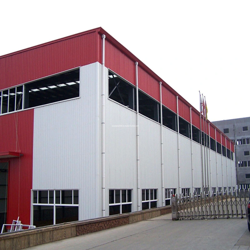 Commercial Structural Steel Prefab Industrial Factory Plant Supplier with 50 Years Durable Lifetime