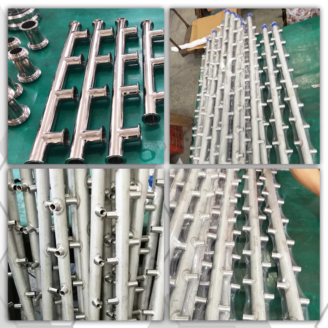 Stainless Steel High-Temperature Multi-Way Quick-Fit Pipe Section