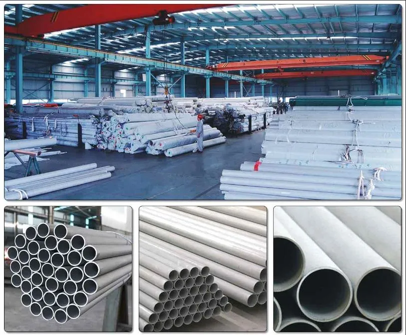 AISI Hot Rolled Tp201 Stainless Steel Pipe ASTM SUS304L S316L Seamless Round Shape Polished Surface Boiler Welded 06cr18ni9 Sch20 Inox Tube