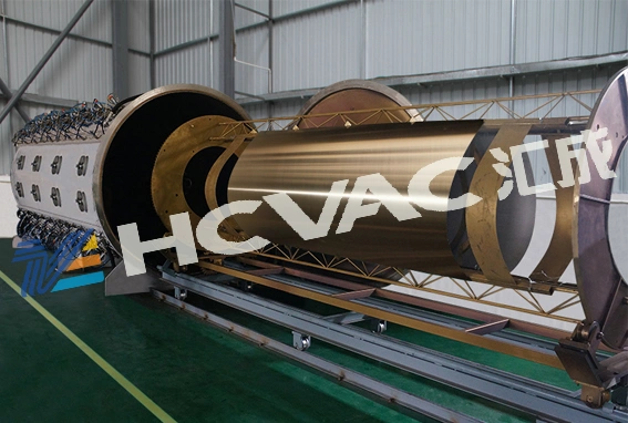 Hcvac Stainless Steel Sheet Furniture Pipe PVD Titanium Coating Machine Plant