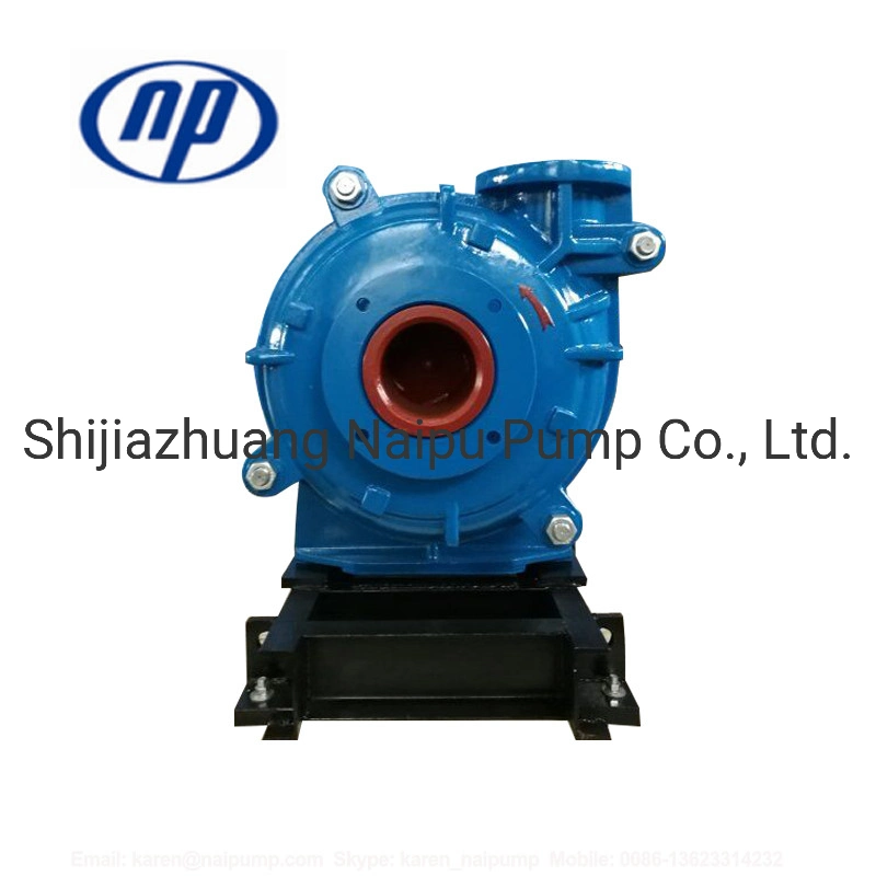 6/4 Nah Horizontal Discharge Direction Erosion and Alkali Resistant Mining Lime Pump