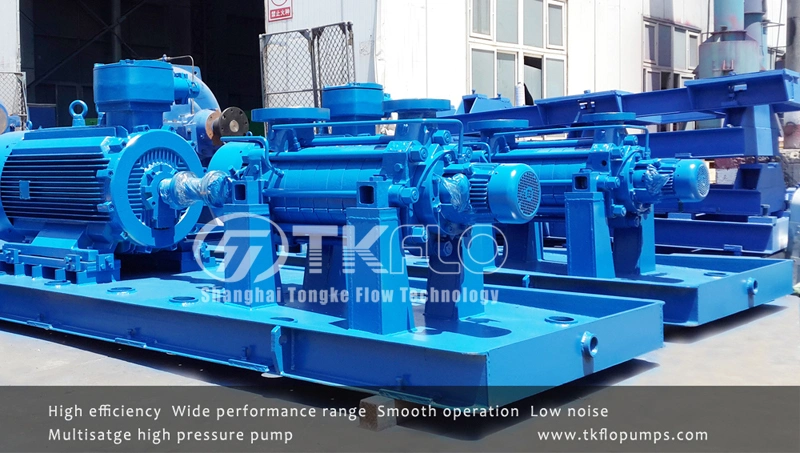 High Pressure Multistage Wear-Resistant Horizontal Stainless Steel Mine Chemical Water Supply Pump